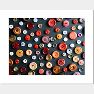 Gift for seamstresses, buttons galore Posters and Art